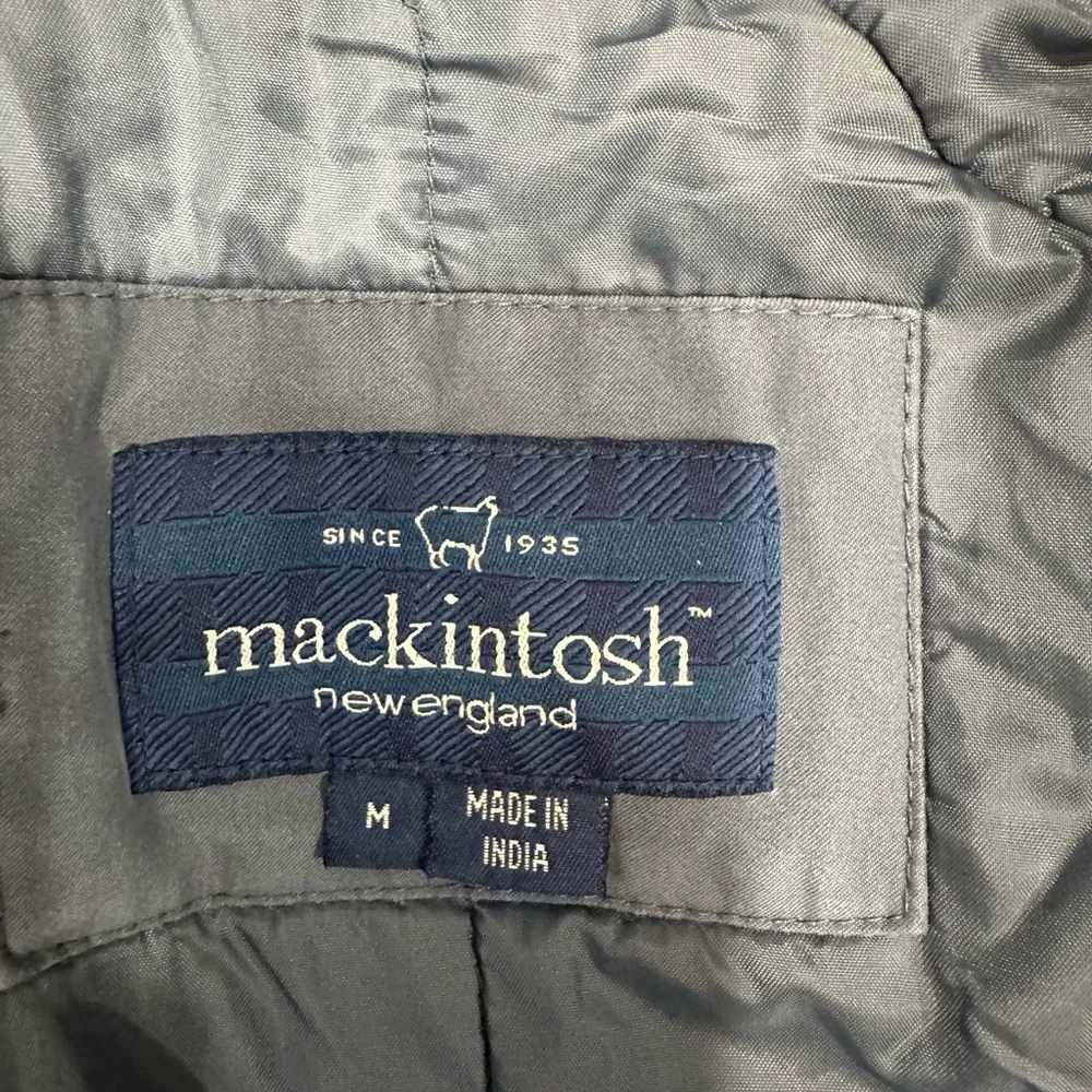 Mackintosh New England winter jacket/coat‎ men's Medium, light slate blue color